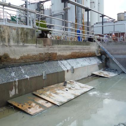 45° Sägeschnitt überkopf